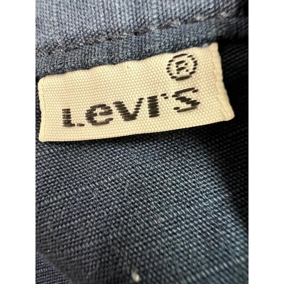 Levi Strauss & Co Cargo Shorts Men 34 Blue Ripstop Cotton Casual Utility C14 - Picture 10 of 16